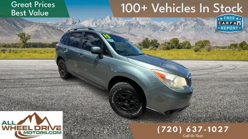 Jasmine Green Metallic 2015 Subaru Forester 2.5i Premium