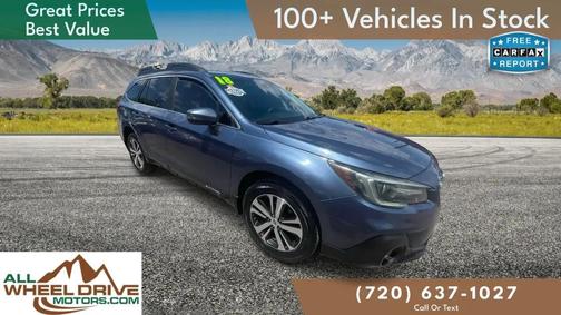 Blue 2018 Subaru Outback 2.5i Limited