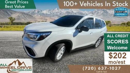Crystal White Pearl 2020 Subaru Forester Base