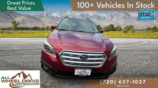Venetian Red Pearl 2016 Subaru Outback 2.5i Premium