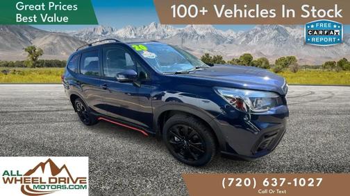 Crystal Black Silica 2020 Subaru Forester Sport