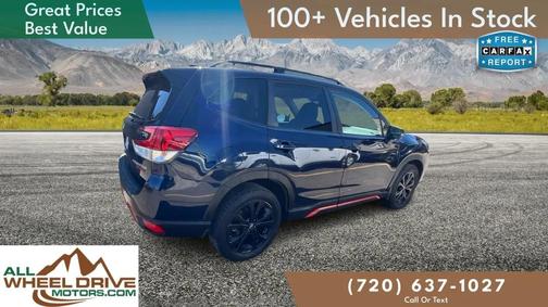 Crystal Black Silica 2020 Subaru Forester Sport