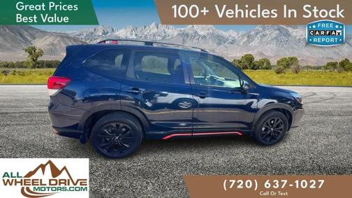 Crystal Black Silica 2020 Subaru Forester Sport