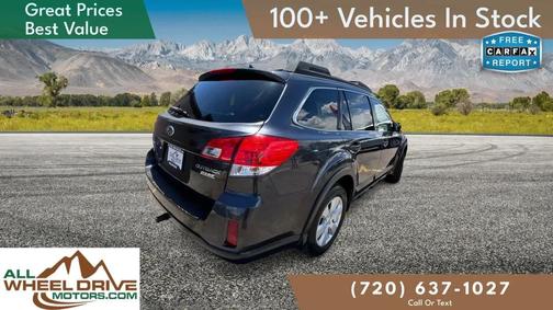 Graphite Grey Metallic 2012 Subaru Outback 2.5i Limited