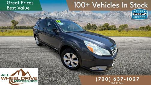 Graphite Grey Metallic 2012 Subaru Outback 2.5i Limited