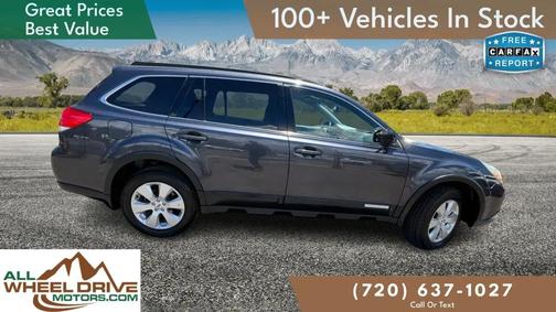 Graphite Grey Metallic 2012 Subaru Outback 2.5i Limited
