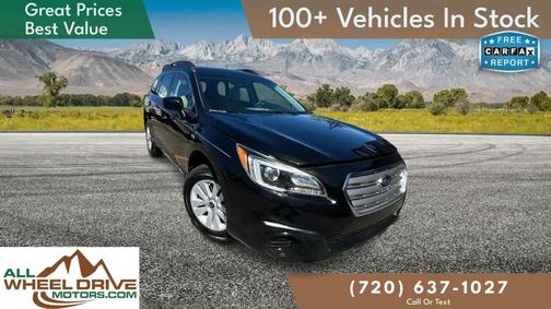 Crystal Black Silica 2017 Subaru Outback 2.5i
