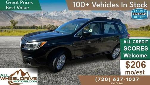 Crystal Black Silica 2017 Subaru Outback 2.5i