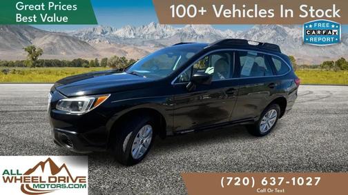 Crystal Black Silica 2017 Subaru Outback 2.5i