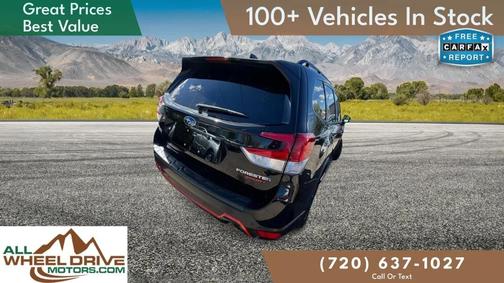 Crystal Black Silica 2020 Subaru Forester Sport