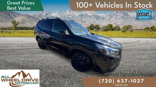 Crystal Black Silica 2020 Subaru Forester Sport