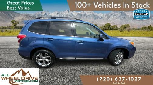 Quartz Blue Pearl 2015 Subaru Forester 2.5i Touring