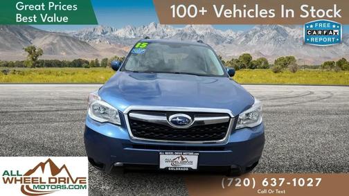 Quartz Blue Pearl 2015 Subaru Forester 2.5i Touring