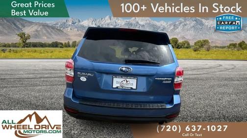 Quartz Blue Pearl 2015 Subaru Forester 2.5i Touring
