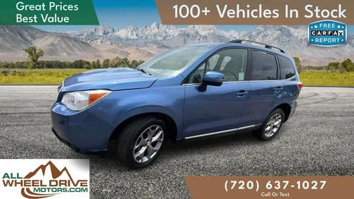 Quartz Blue Pearl 2015 Subaru Forester 2.5i Touring
