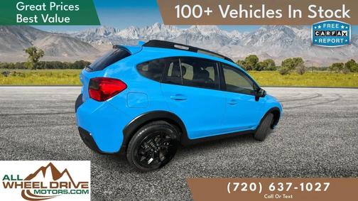 Blue 2017 Subaru Crosstrek 2.0i Limited