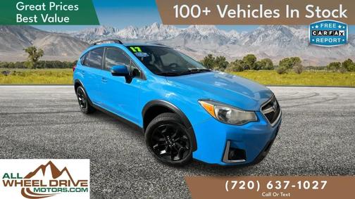 Blue 2017 Subaru Crosstrek 2.0i Limited