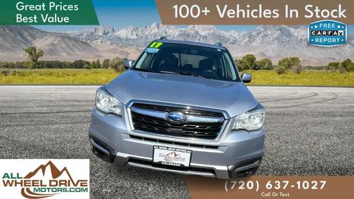 Ice Silver Metallic 2017 Subaru Forester 2.5i Premium