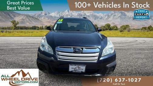 Blue 2013 Subaru Outback 2.5i