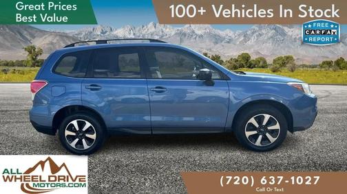 Quartz Blue Pearl 2018 Subaru Forester 2.5i