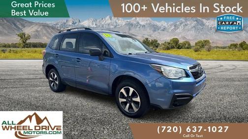 Quartz Blue Pearl 2018 Subaru Forester 2.5i