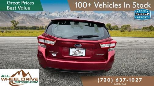 Crimson Red Pearl 2018 Subaru Impreza 2.0i