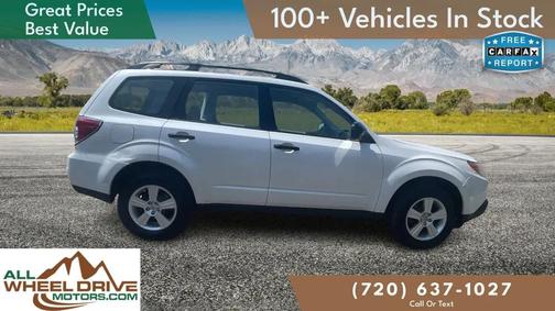 Satin White Pearl 2012 Subaru Forester 2.5X