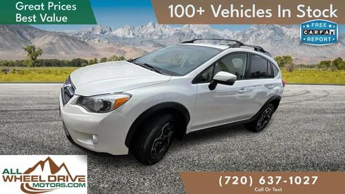 Crystal White Pearl 2015 Subaru XV Crosstrek 2.0i Limited