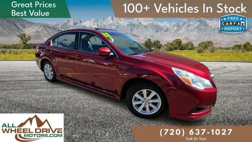 Ruby Red Pearl 2012 Subaru Legacy Premium