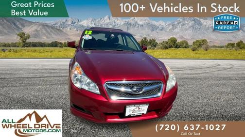 Ruby Red Pearl 2012 Subaru Legacy Premium