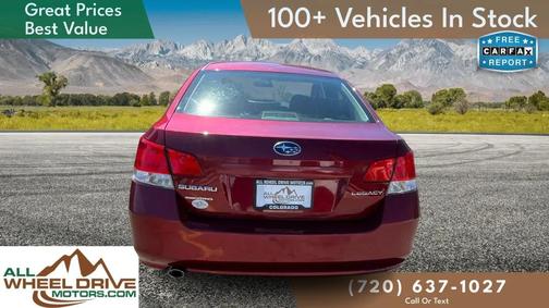 Ruby Red Pearl 2012 Subaru Legacy Premium