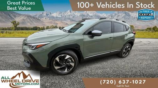 Alpine Green 2024 Subaru Crosstrek Limited