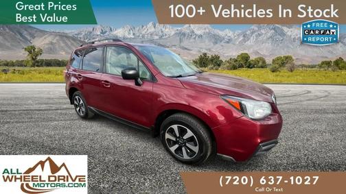 Venetian Red Pearl 2018 Subaru Forester 2.5i Premium