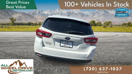 Crystal White Pearl 2020 Subaru Impreza 5-Door