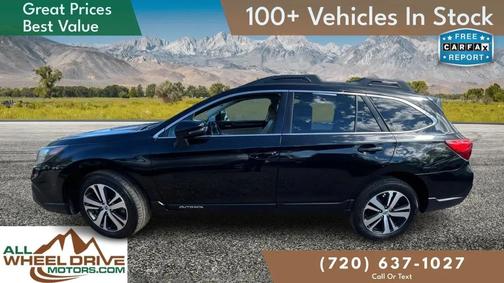 Crystal Black Silica 2018 Subaru Outback 2.5i Limited