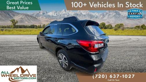 Crystal Black Silica 2018 Subaru Outback 2.5i Limited