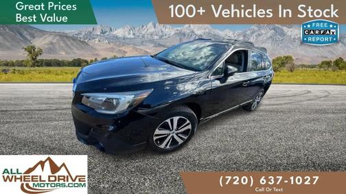 Crystal Black Silica 2018 Subaru Outback 2.5i Limited