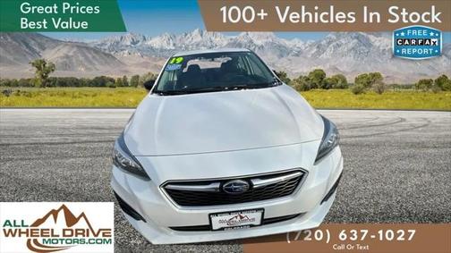 2019 Subaru Impreza 2.0i