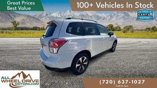 Crystal White Pearl 2018 Subaru Forester 2.5i Premium