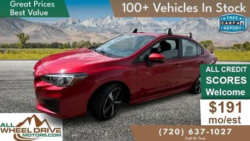 Lithium Red Pearl 2019 Subaru Impreza 2.0i Sport