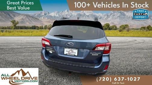 Blue 2017 Subaru Outback 2.5i Premium