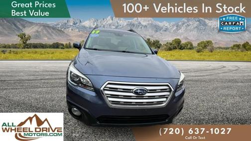 Blue 2017 Subaru Outback 2.5i Premium