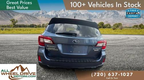 Blue 2017 Subaru Outback 2.5i Premium