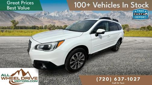 Crystal White Pearl 2016 Subaru Outback 2.5i Limited
