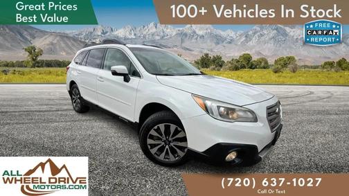 Crystal White Pearl 2017 Subaru Outback 2.5i Limited