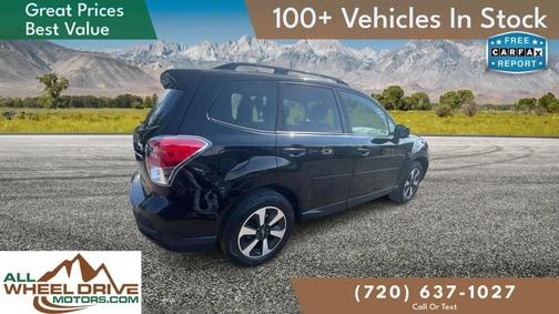 Crystal Black Silica 2018 Subaru Forester 2.5i Premium