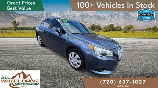 Blue 2017 Subaru Legacy Premium