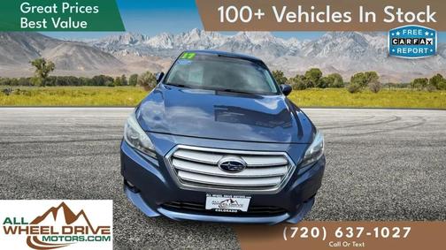 Blue 2017 Subaru Legacy Premium