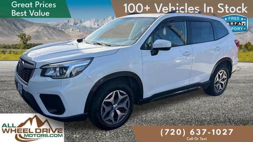 Crystal White Pearl 2019 Subaru Forester Premium