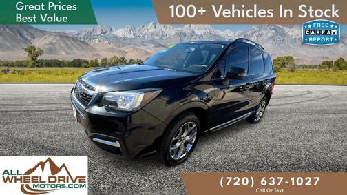 Crystal Black Silica 2017 Subaru Forester 2.5i Touring
